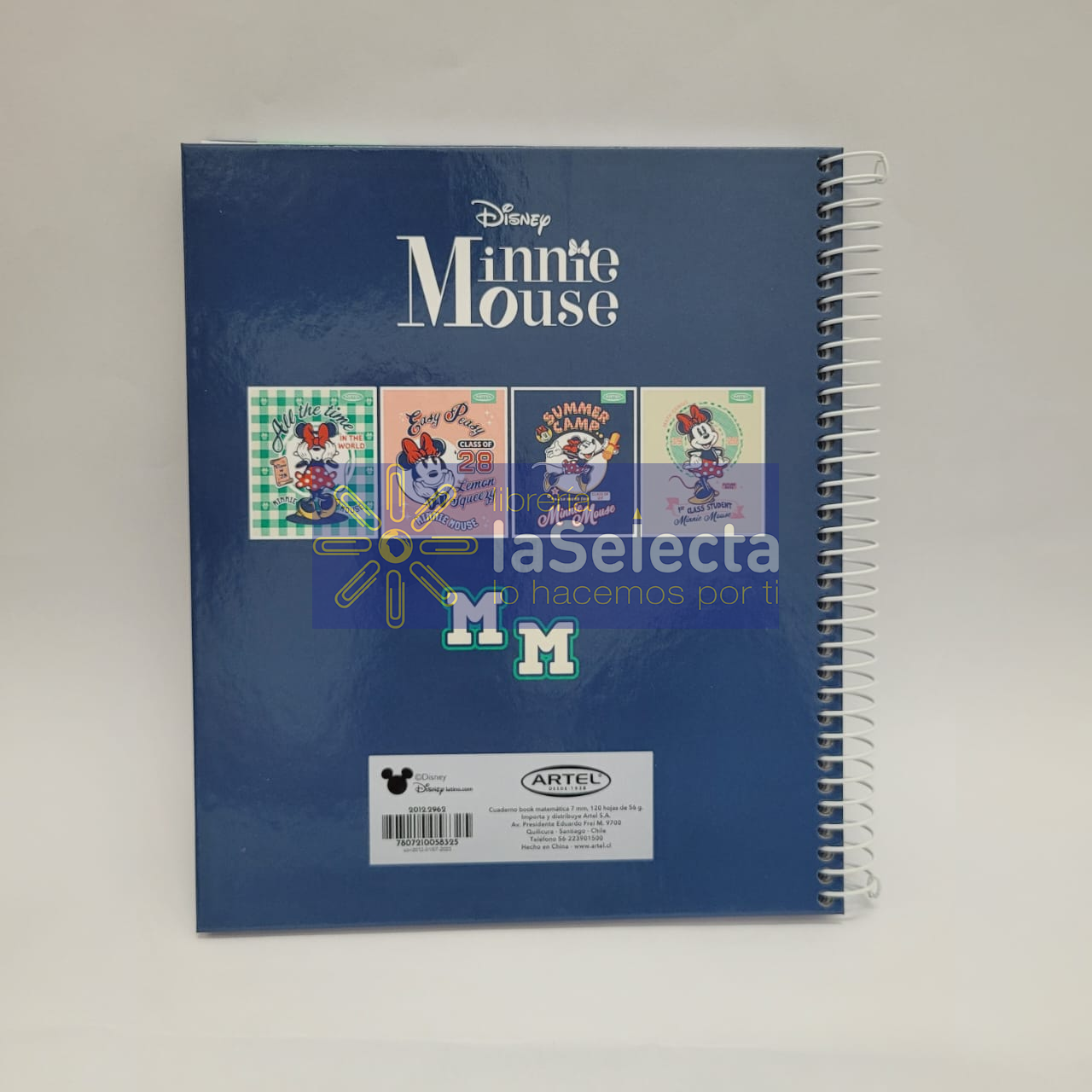 CUADERNO TRIPLE TOP 150 HJS MININIE MOUSE ARTEL